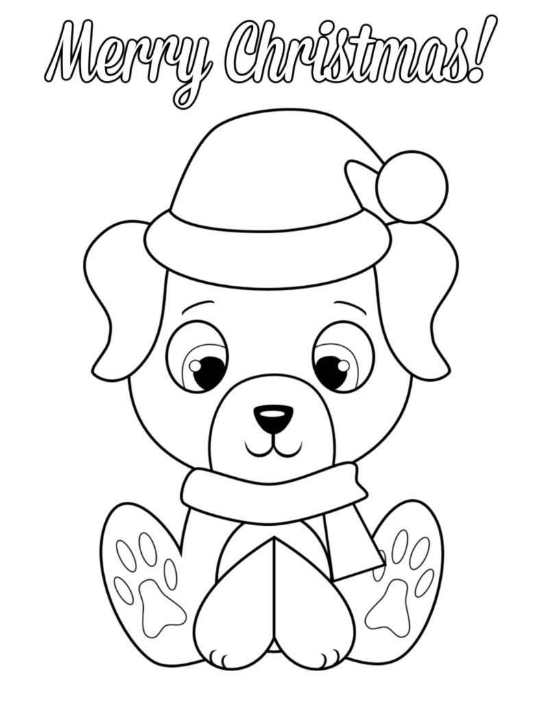 Christmas coloring pages. 20 Printable Coloring pages