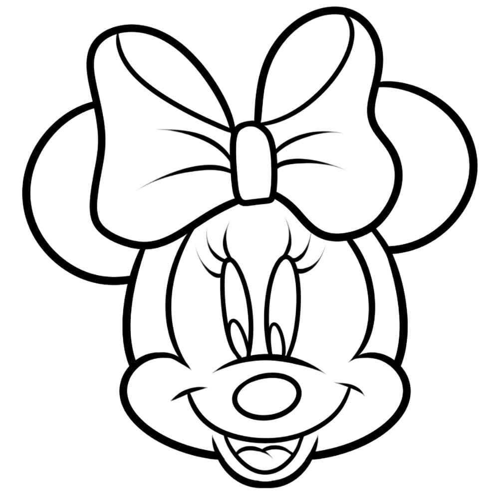 Disegni di Minnie da colorare per bambini