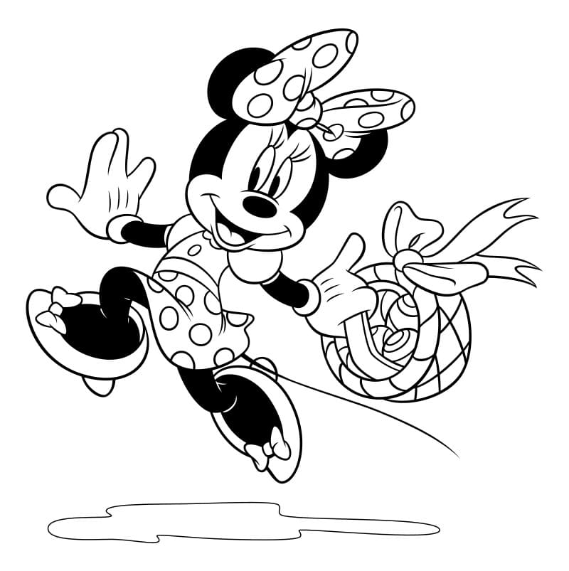 Minnie mouse pasqua