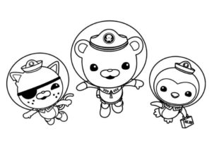 Octonauts Coloring Pages. Print free for Kids | WONDER DAY — Coloring ...