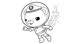 Octonauts Coloring Pages. Print free for Kids | WONDER DAY — Coloring