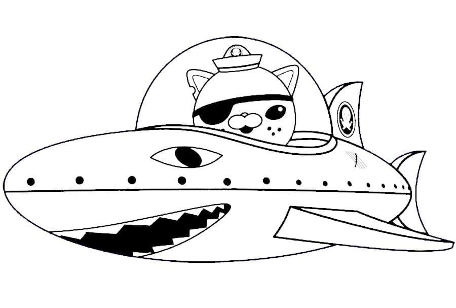 Octonauts Coloring Pages. Print free for Kids
