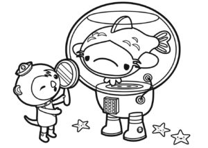 Octonauts Coloring Pages. Print free for Kids | WONDER DAY — Coloring ...