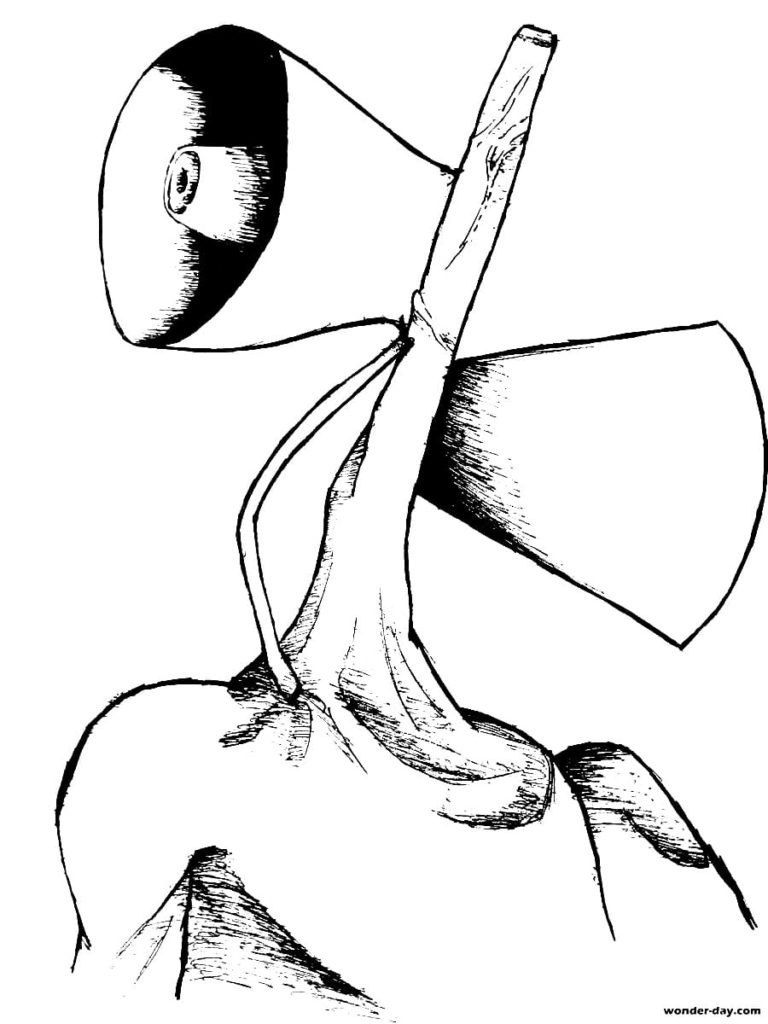 Desenhos de Siren Head para colorir. Imprima gratuitamente