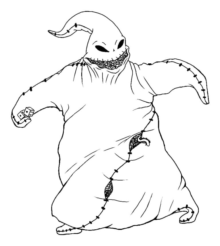 Nightmare Coloring Pages