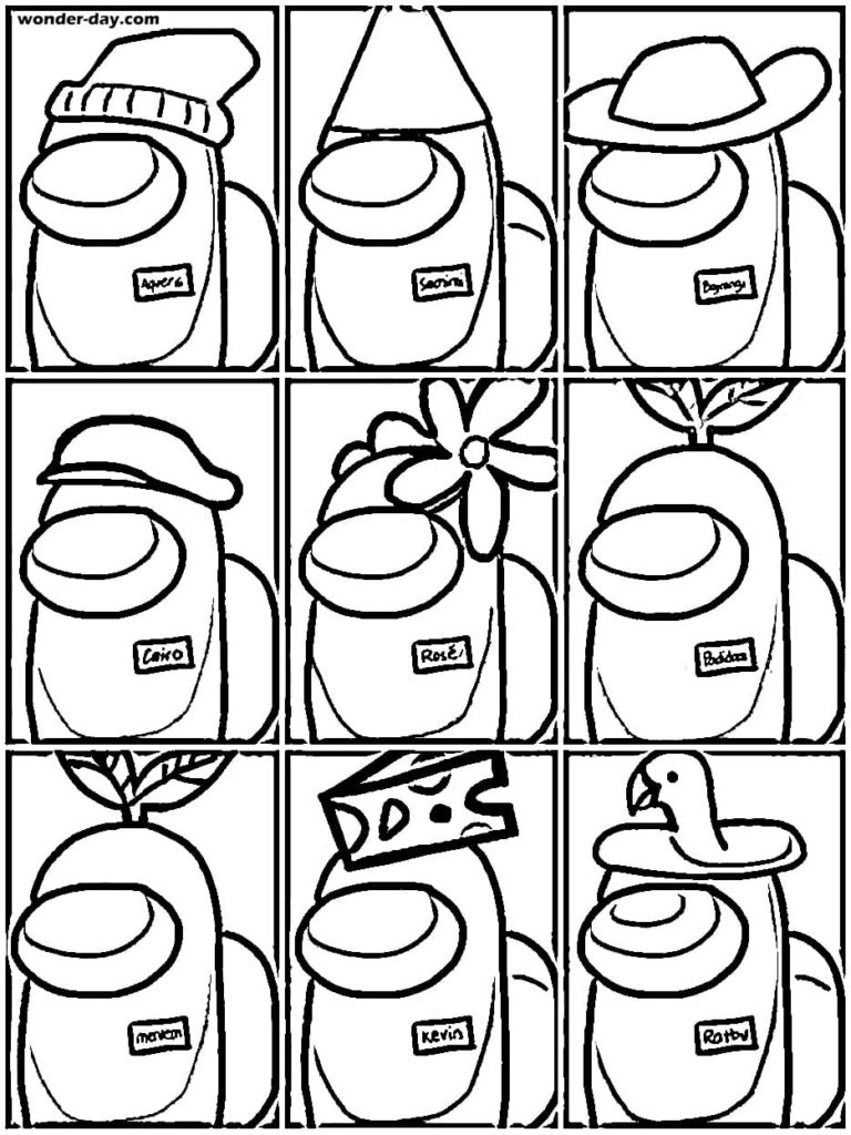 Among Us Coloring Pages Print For Free 100 Coloring Pages