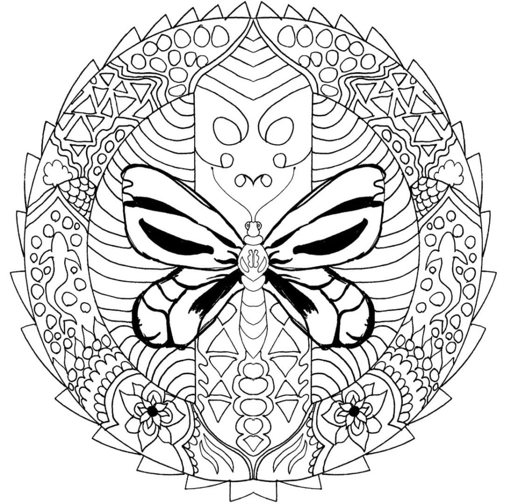 Mandala Ausmalbilder. Die 100 besten Bilder zum ausdrucken