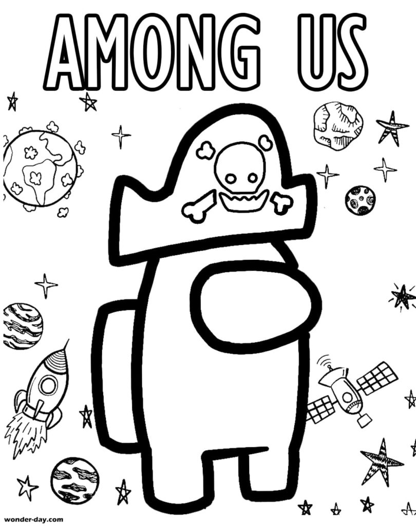 Download Coloriage Among Us Coloriages Pour Enfants Sur Wonder Day Com