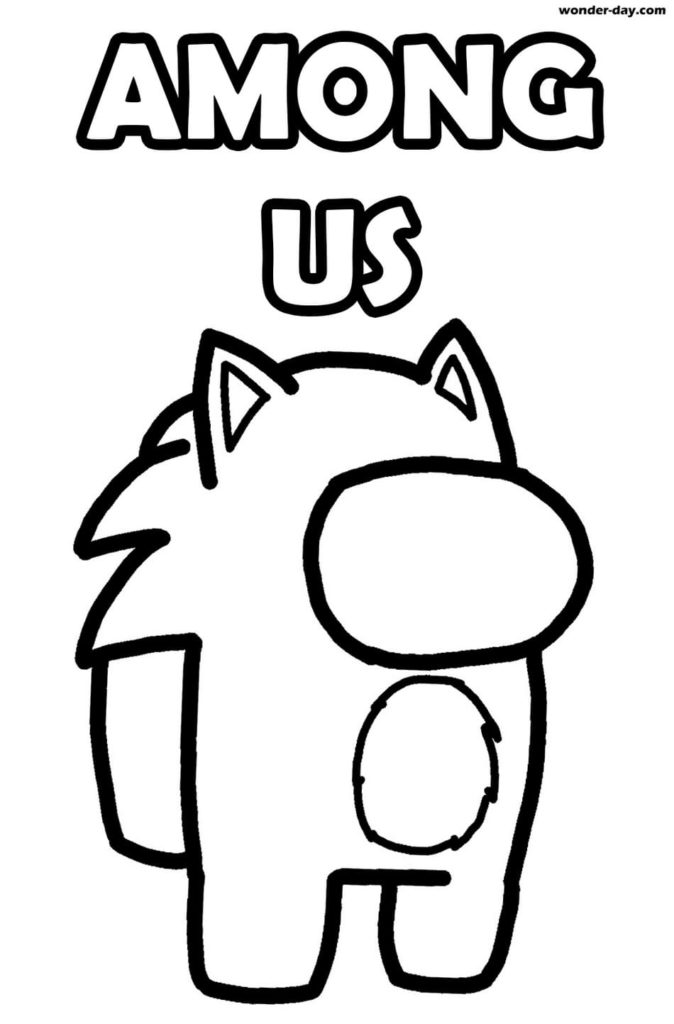 Among Us Coloring Pages. Print for free 100 Coloring Pages