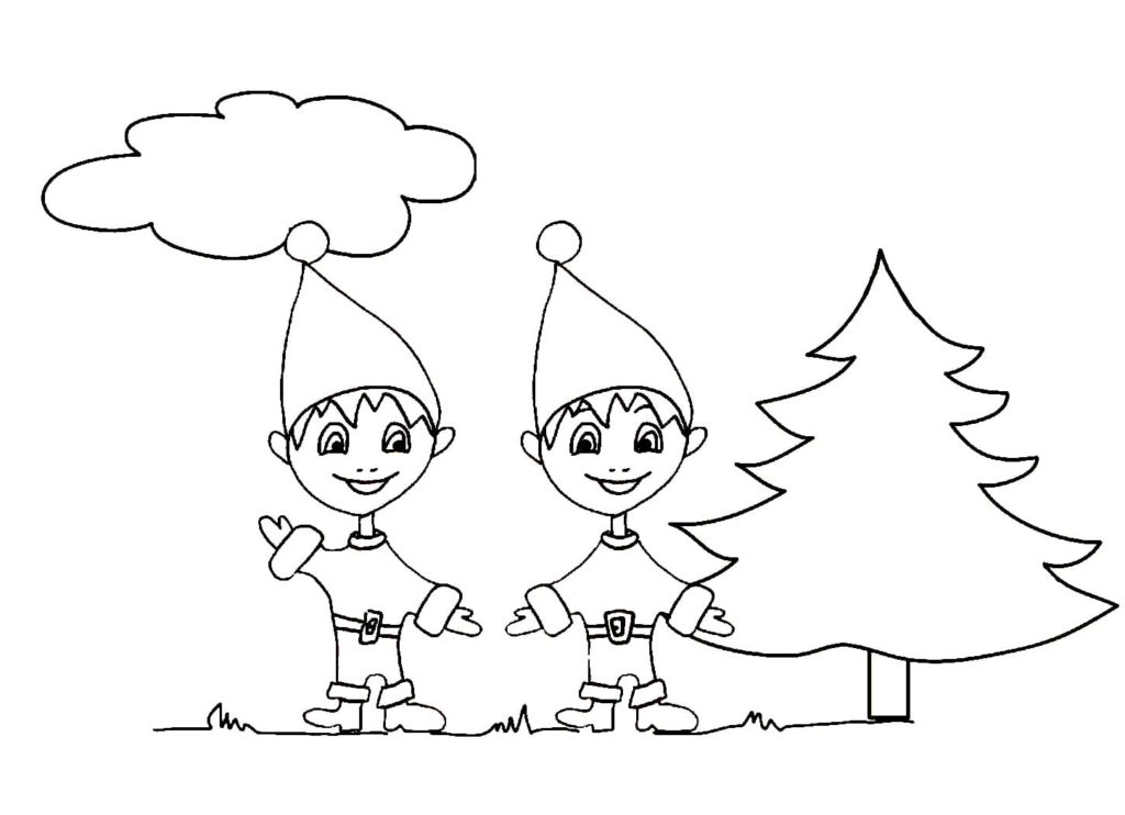 Раскраски Новый Год для детей. Распечатать бесплатно