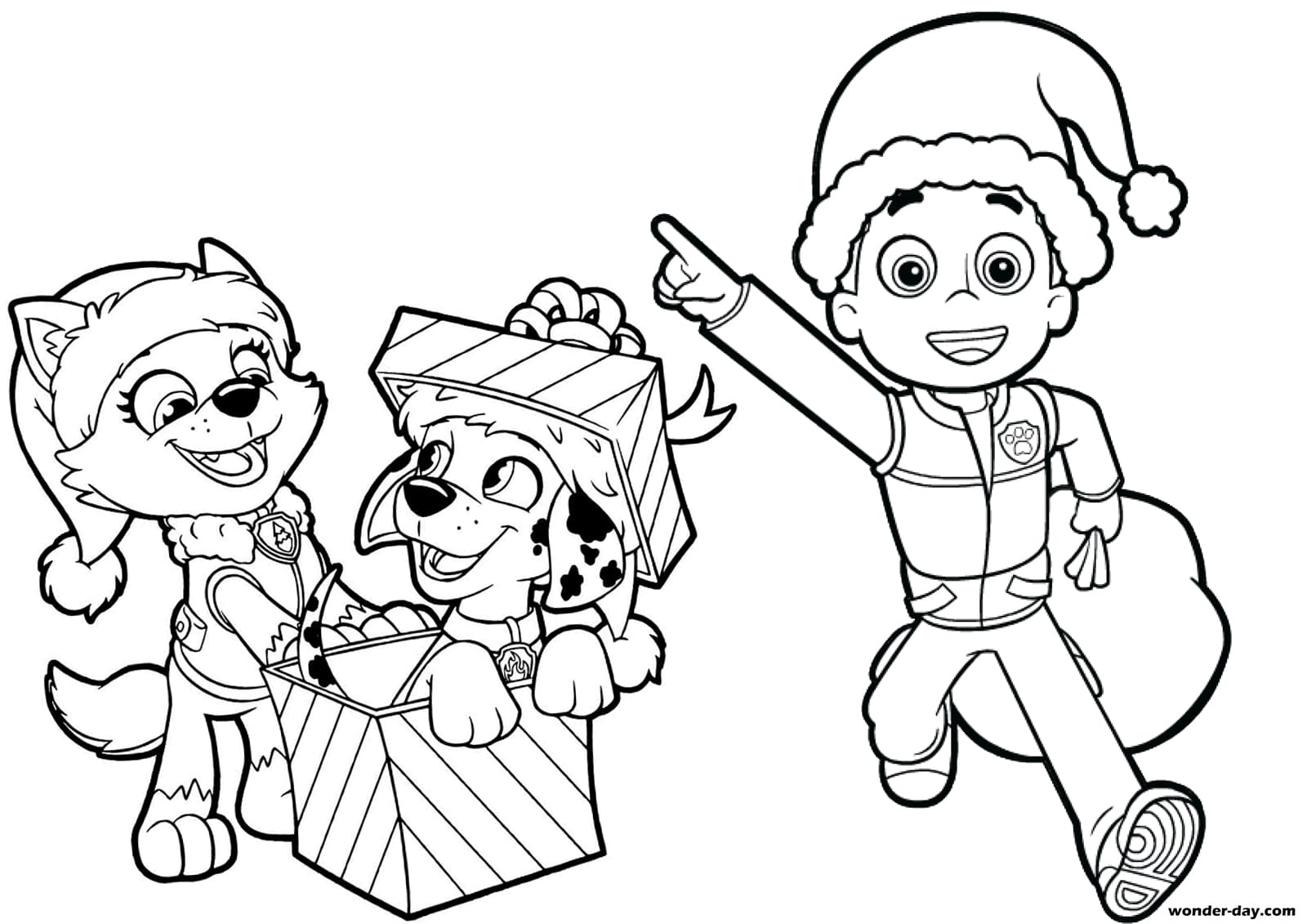 Happy New Year Coloring Pages. Print for free   WONDER DAY ...
