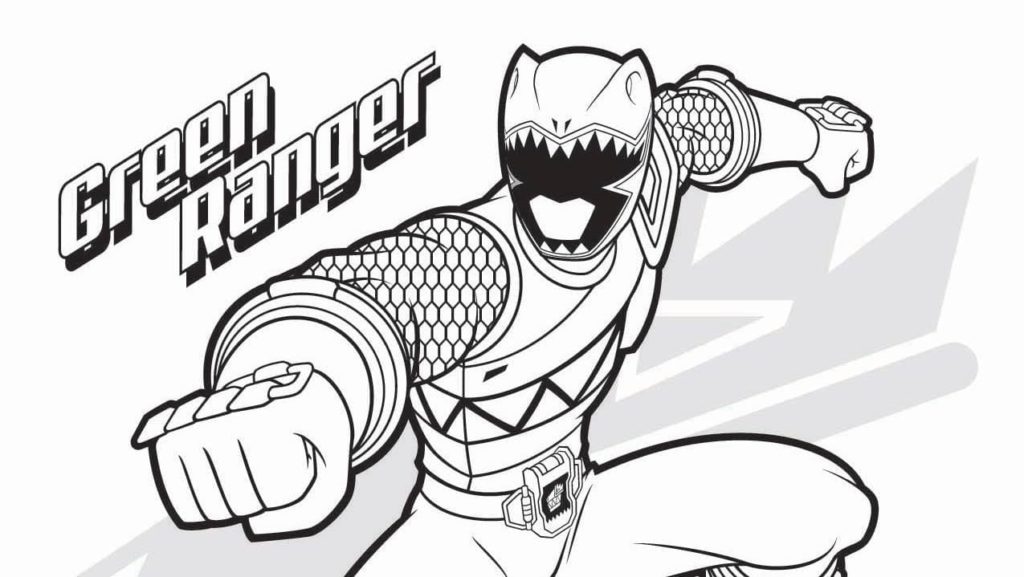 Dibujos de Power Rangers para colorear. Imprime gratis