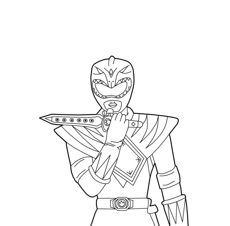 Power Rangers coloring pages. 