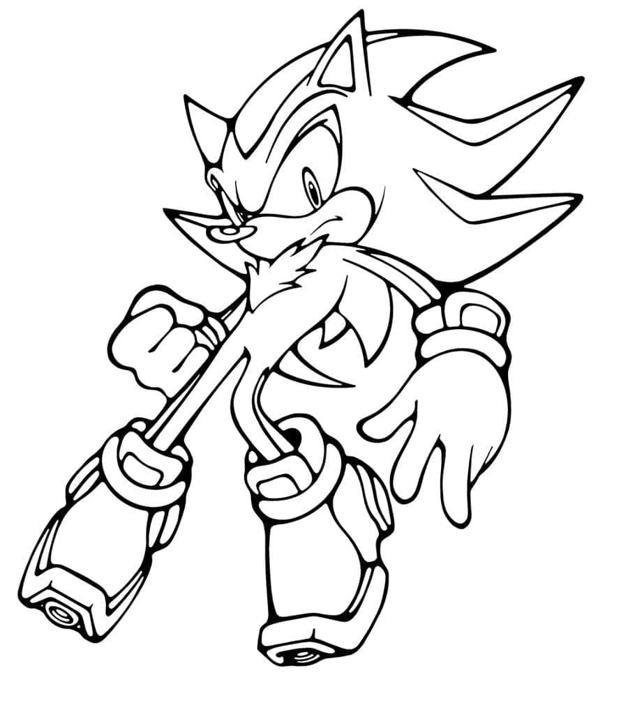 Coloriages Sonic (120 pièces) à imprimer — Coloriages Dessins animes