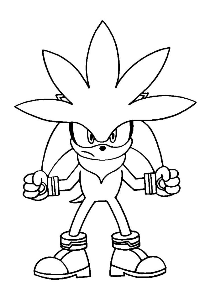 Dibujos para colorear Sonic (120 piezas). Imprime gratis