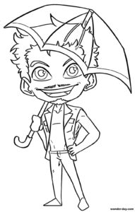 Umbrella Academy coloring pages. Best images free printable