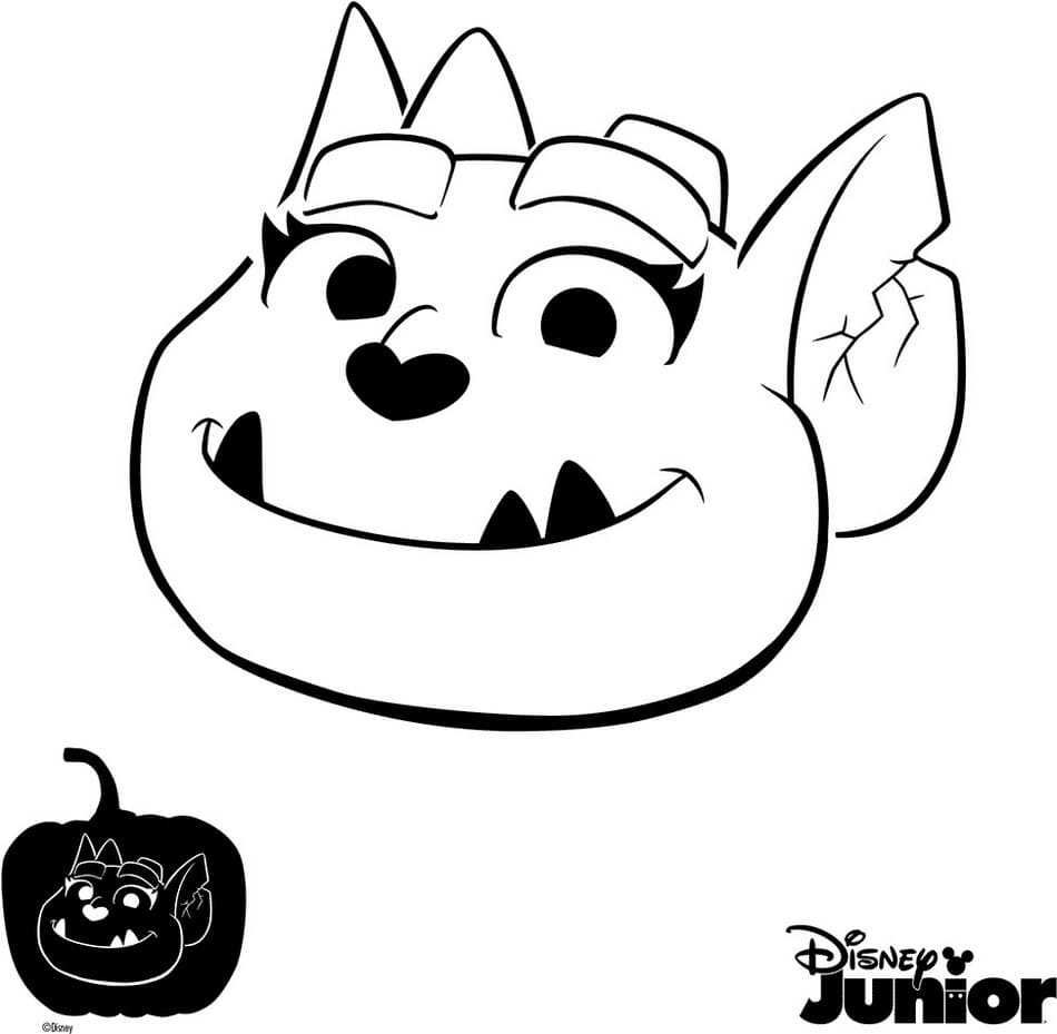 Vampirina Coloring Pages. Printable coloring pages for kids