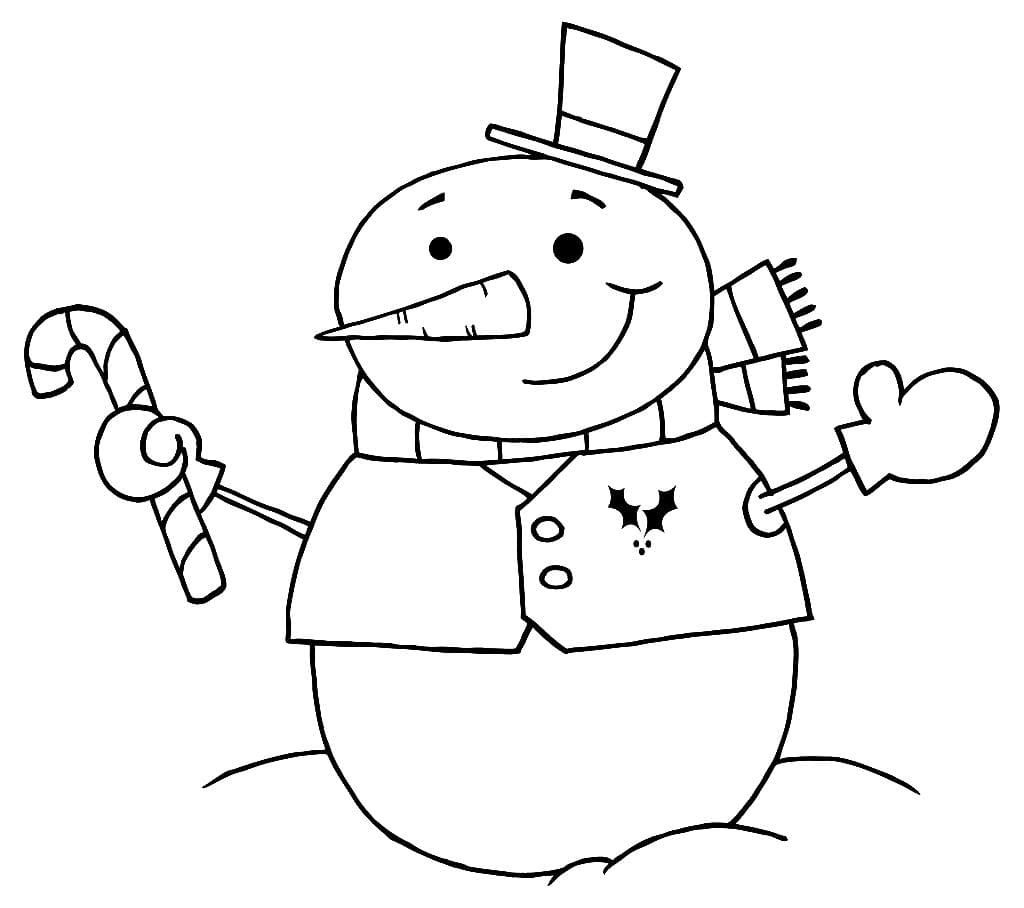 Winter coloring pages. Print for Kids in A4 format