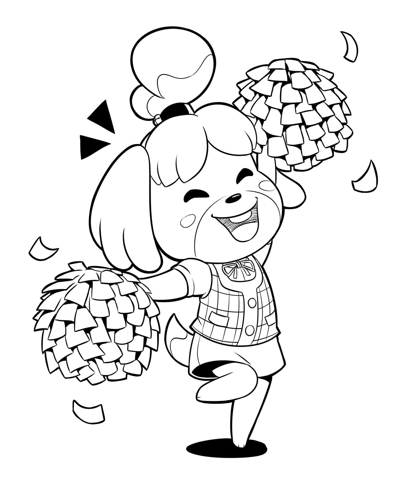 Download Animal Crossing Coloring Pages. 90 Printable Coloring Pages