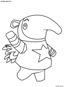 Animal Crossing Coloring Pages. 90 Printable Coloring Pages