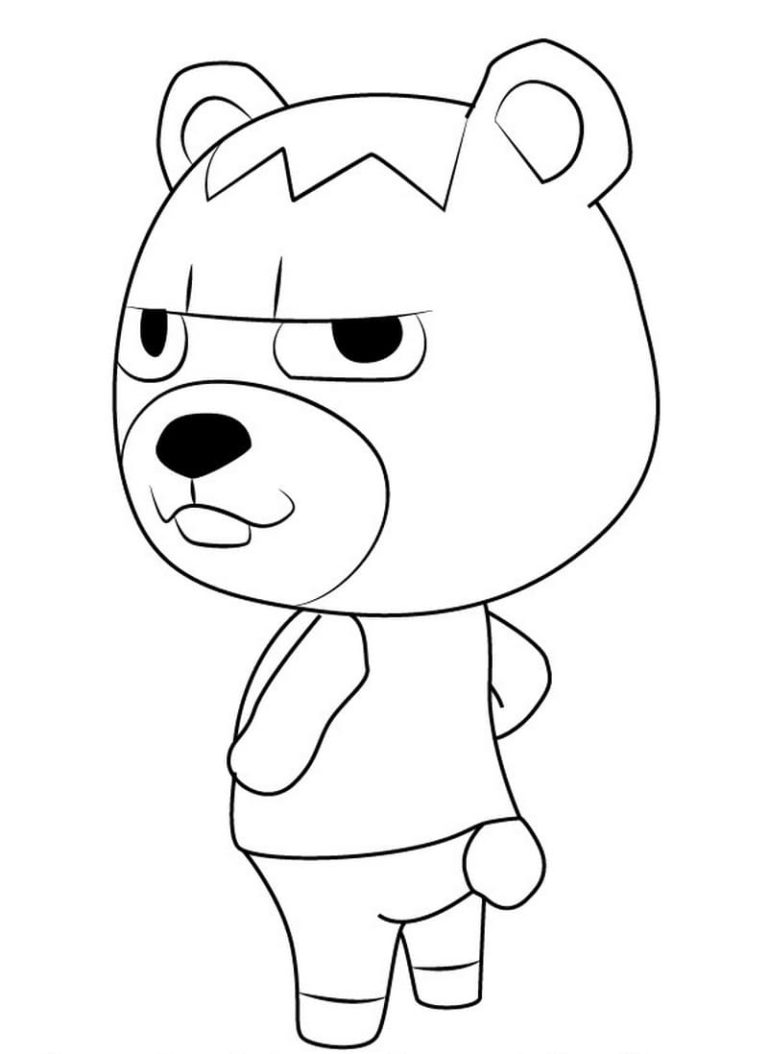 Animal Crossing Coloring Pages. 90 Printable Coloring Pages