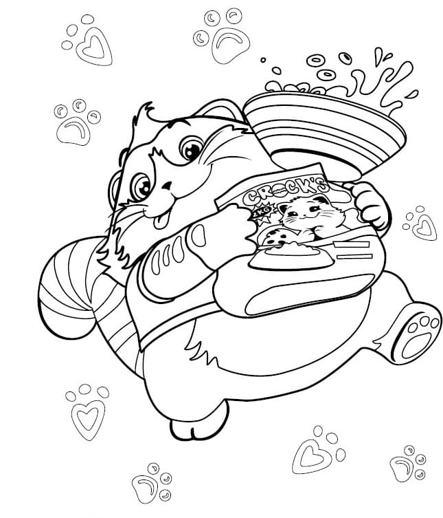 Coloriages 44 Chats. Dessin à imprimer — WONDER DAY — Coloriages pour