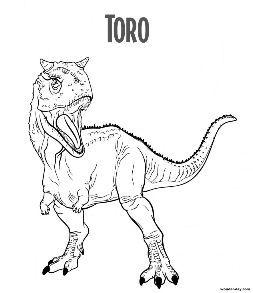 Jurassic World Camp Cretaceous Coloring Pages