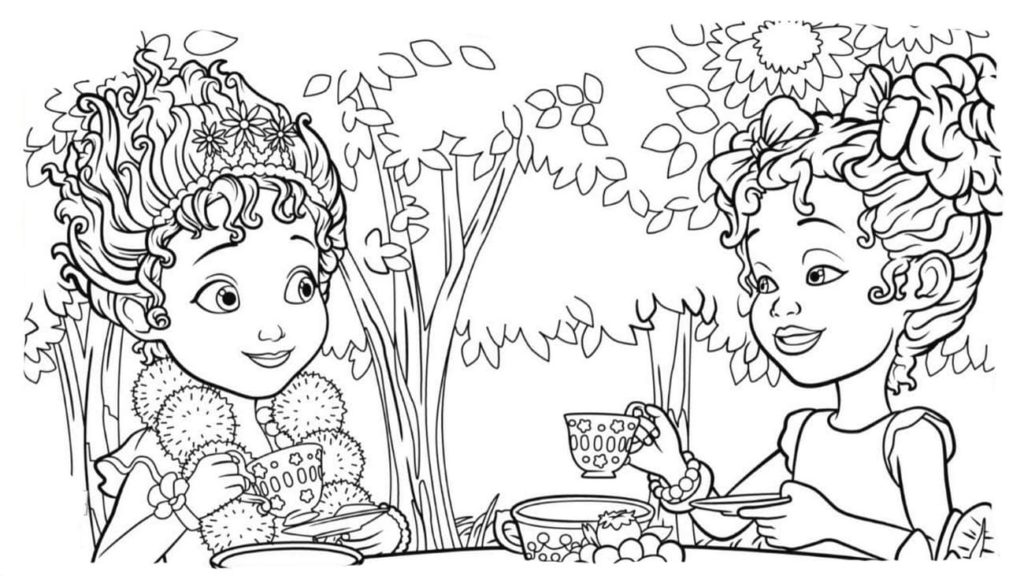 Fancy Nancy Coloring Pages. Best coloring pages for Girls