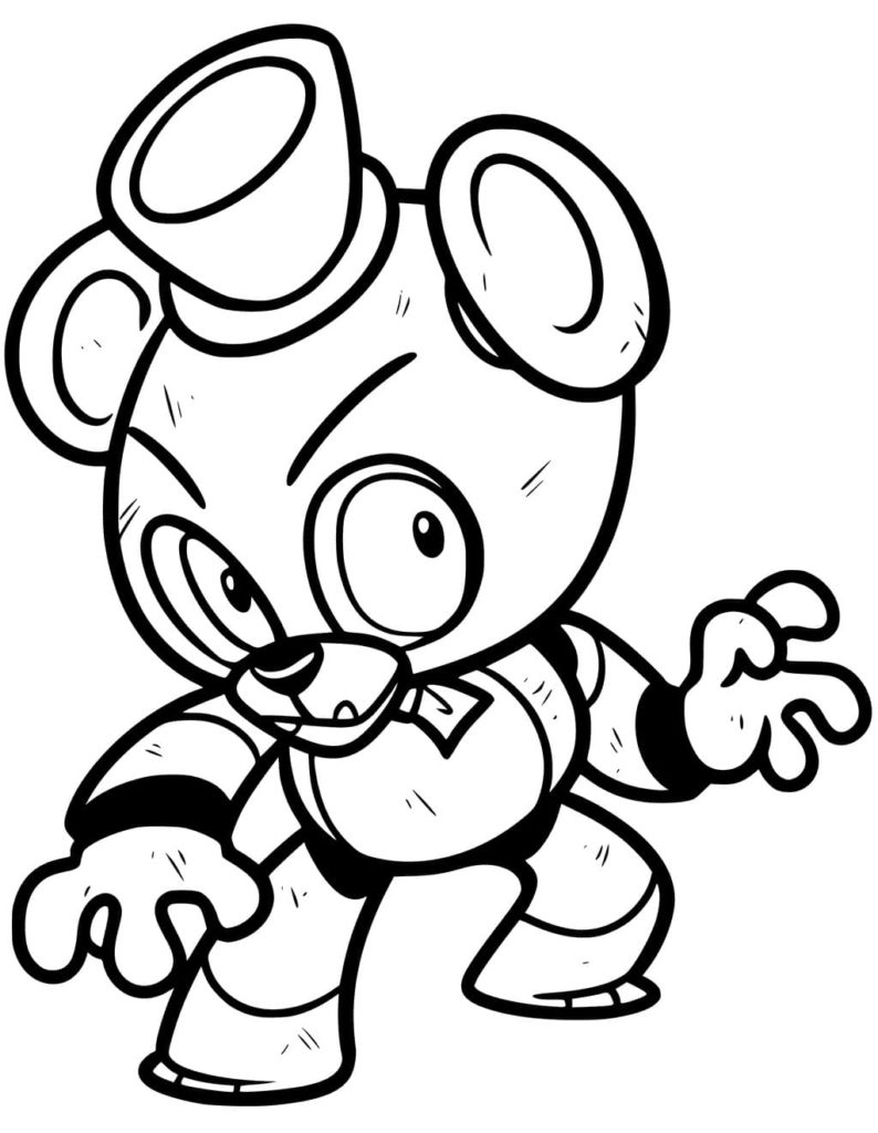 Freddy Coloring Pages. Free Printable Coloring Pages