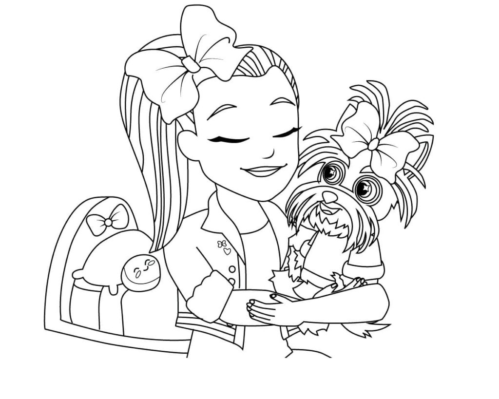 Coloring Pages Jojo Siwa. Download and print for free