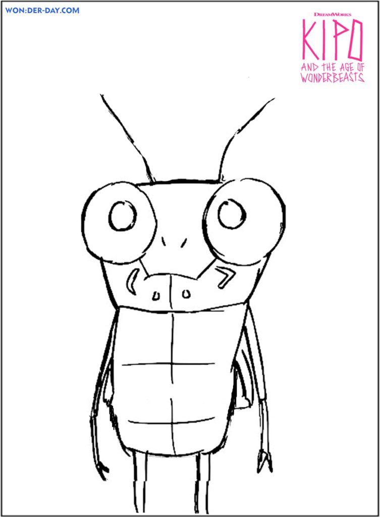 Kipo and the Age of Wonderbeasts coloring pages