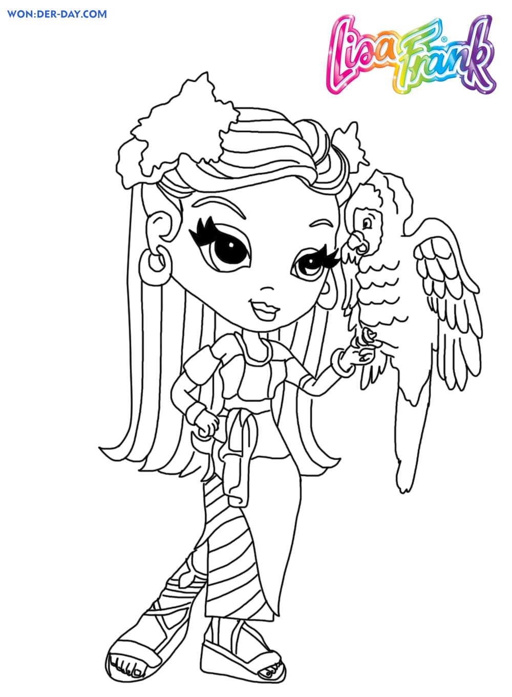 Lisa Frank Coloring Pages – ColoringPagesKC