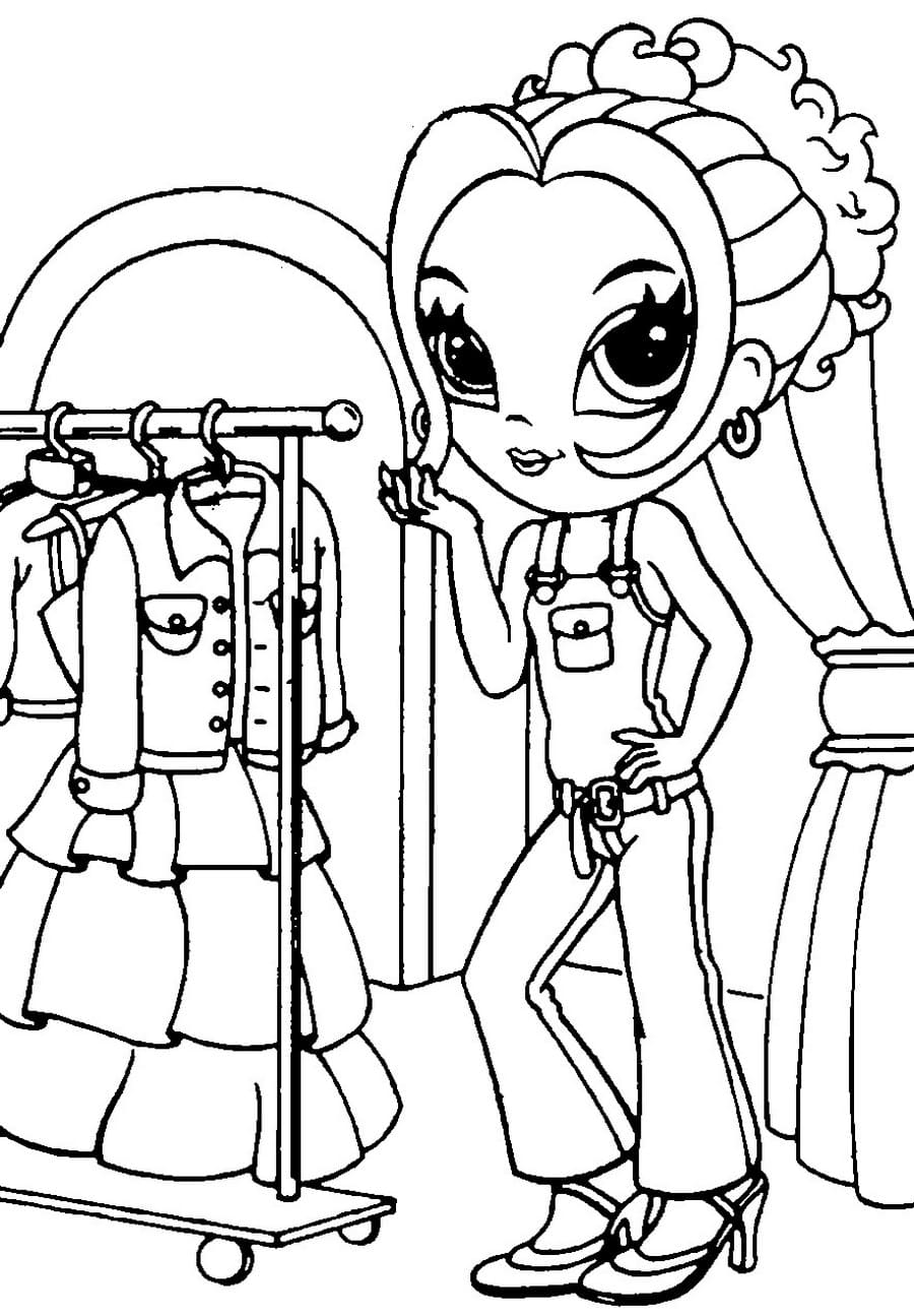 Lisa Frank coloring pages Printable coloring pages for girls