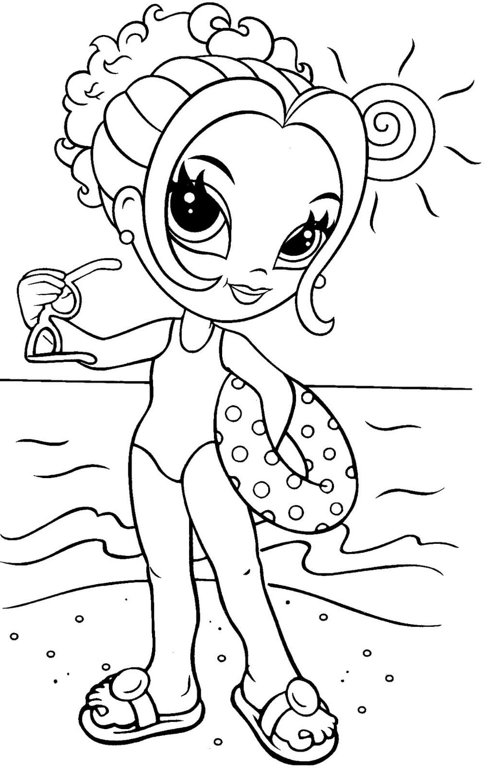 Lisa Frank Coloring Pages Free Printable - GBcoloring