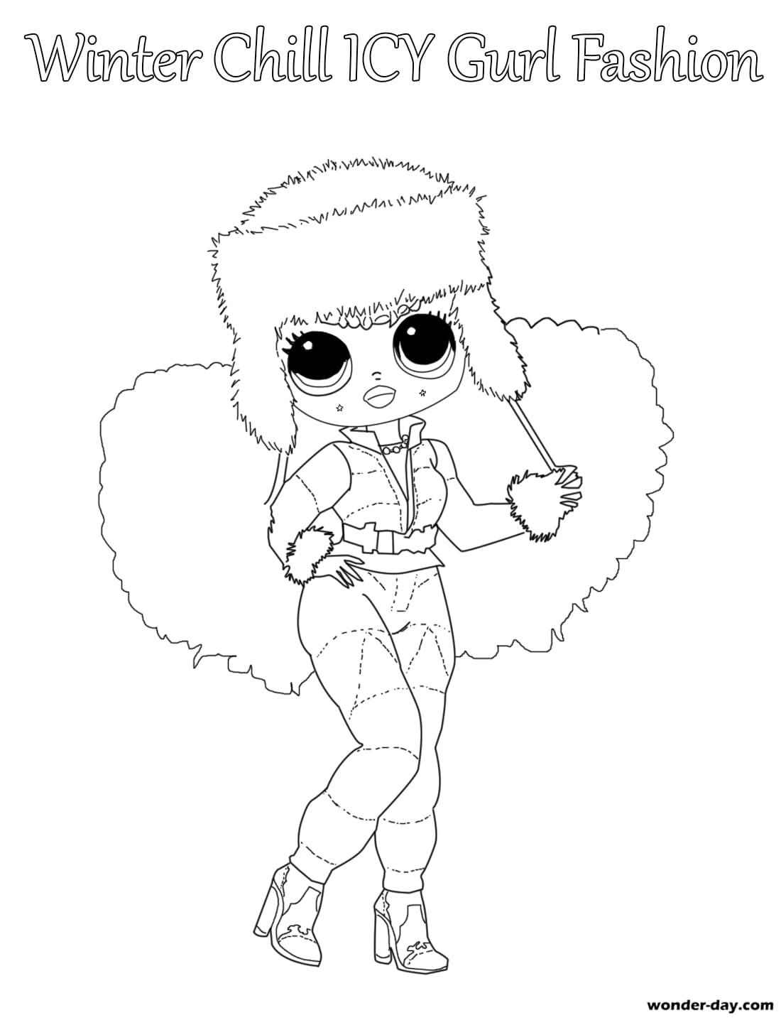 LOL fashionista para colorir - Imprimir Desenhos