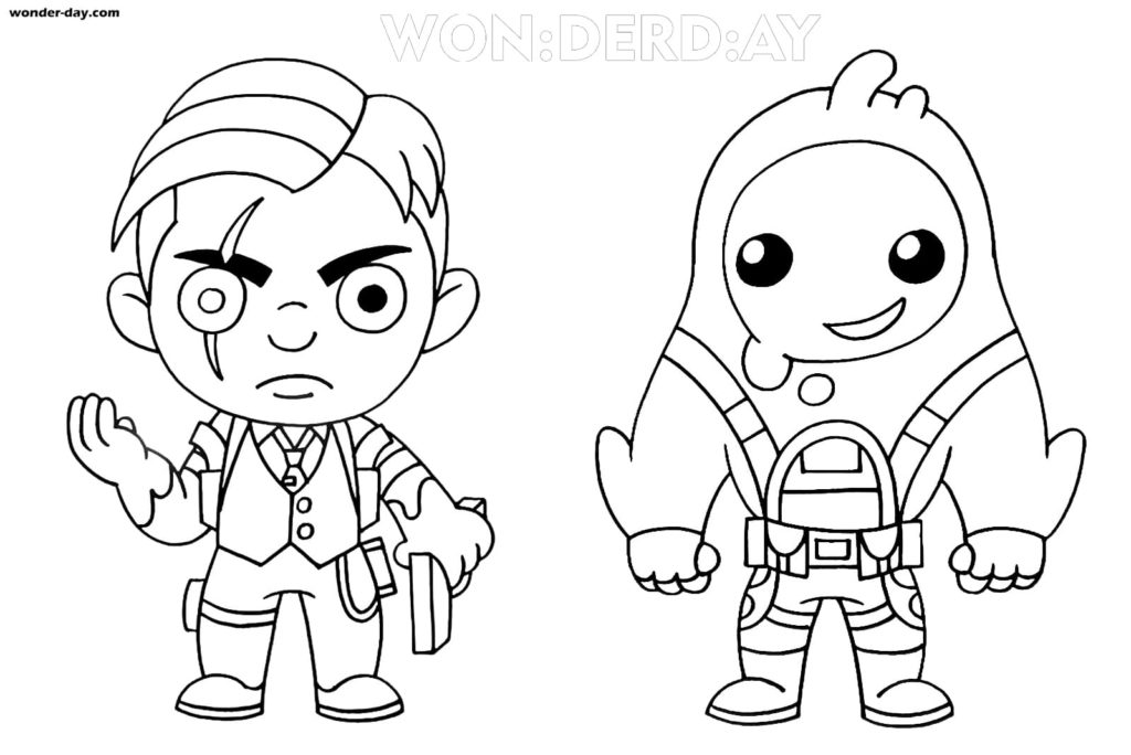 Midas Fortnite coloring pages. Print for free