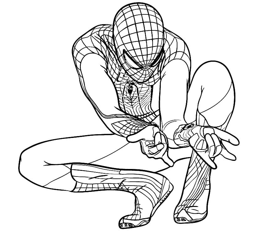 Miles Morales coloring pages. 