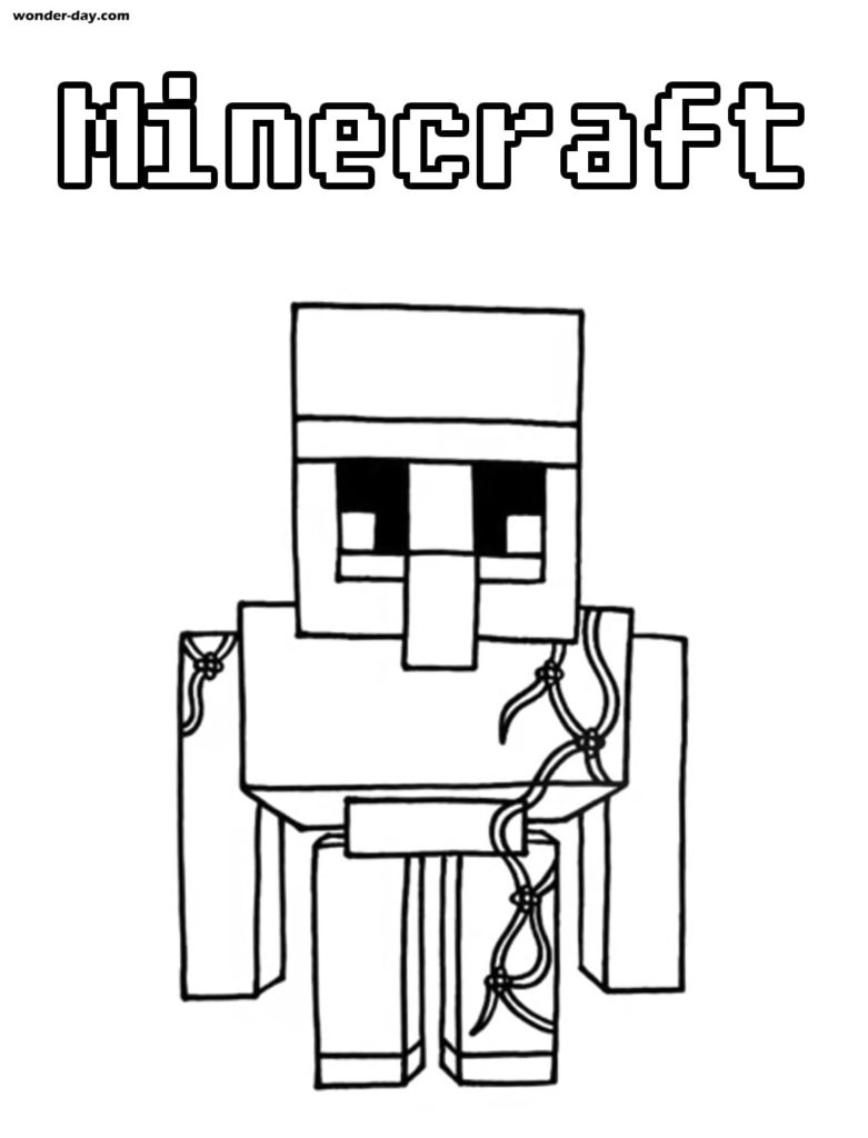 100 Disegni di Minecraft da colorare e stampare
