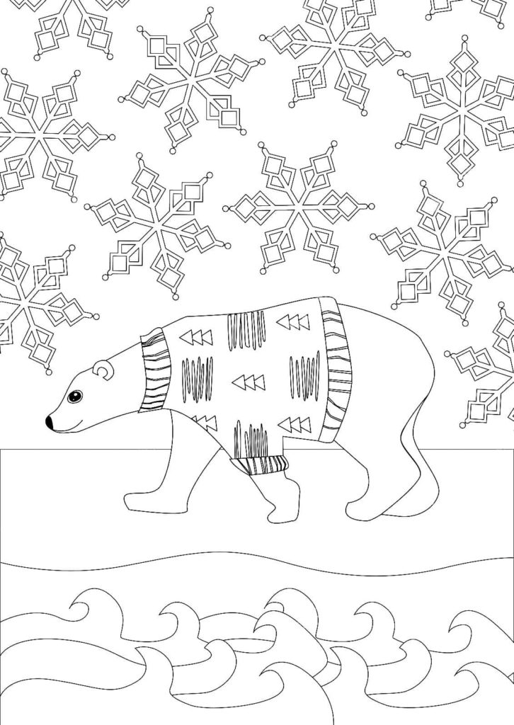 Desenhos de Natal para colorir e coloridos para imprimir