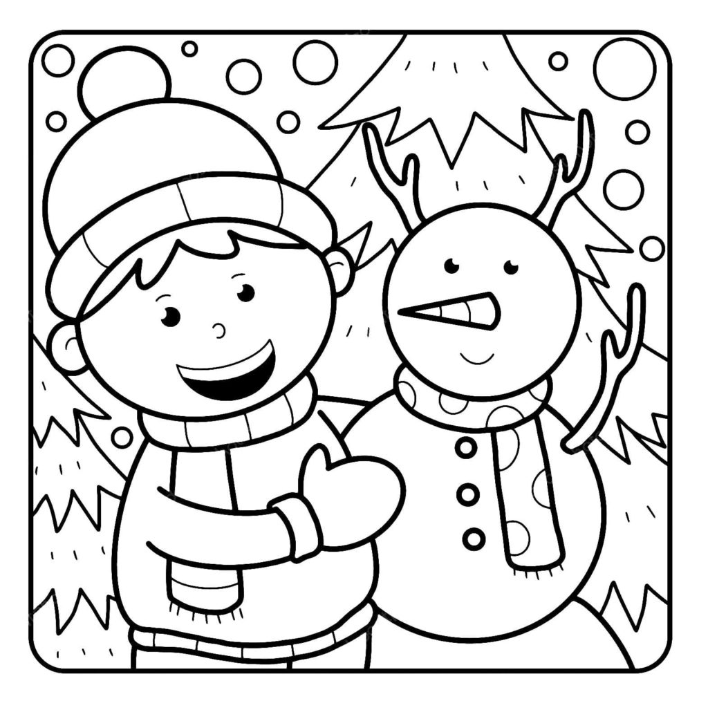 Christmas coloring pages. 20 Printable Coloring pages