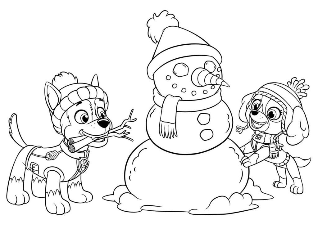 100 Disegni da colorare di Paw Patrol