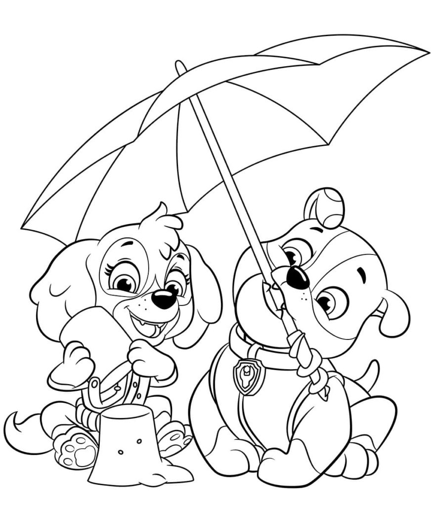 paw patrol coloring pages best coloring pages for kids