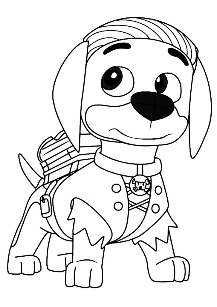 Dibujos de Patrulla Canina para colorear