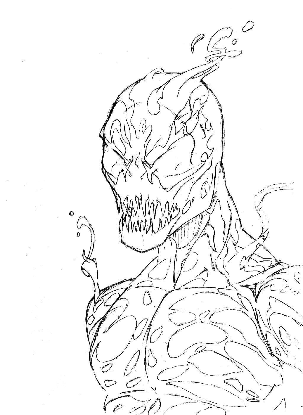 39+ Venom Let There Be Carnage Coloring Pages - SonasHarlee