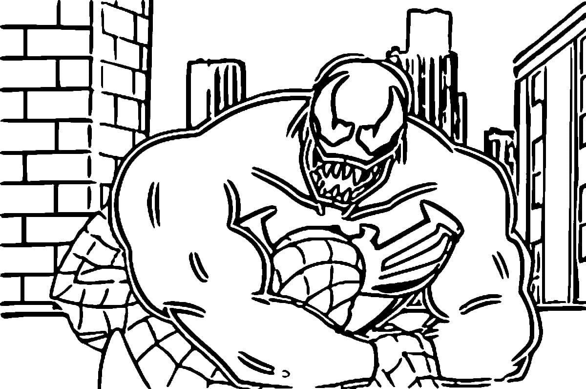 Download Venom coloring pages. Printable coloring pages for Boys