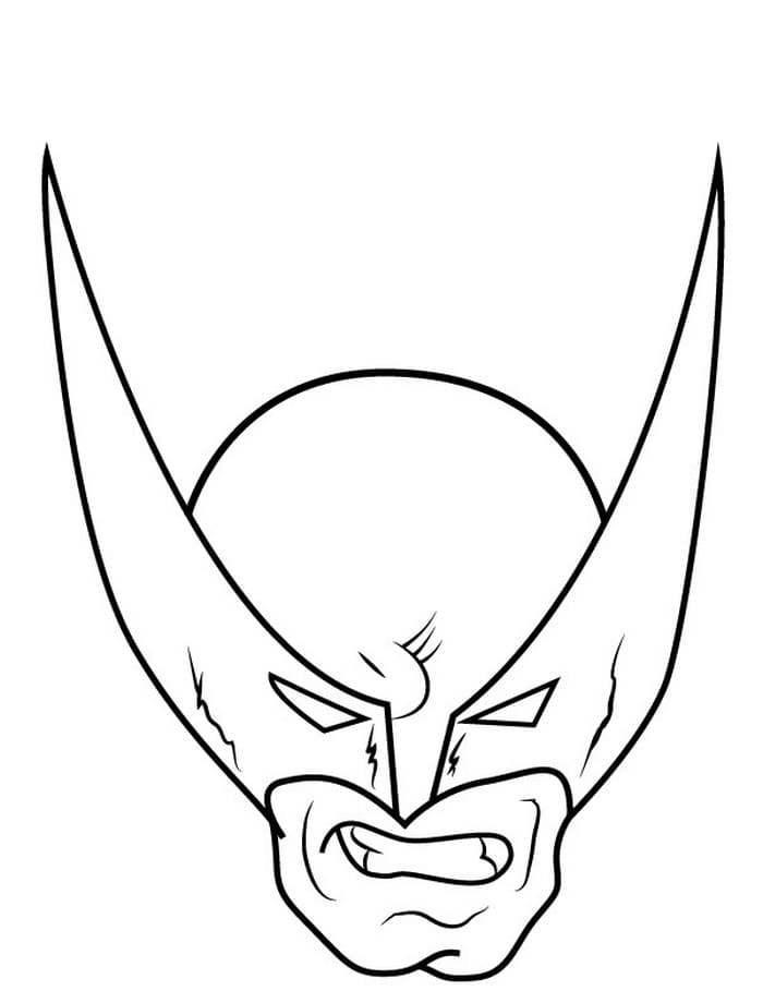 Disegni da stampare e colorare di Wolverine