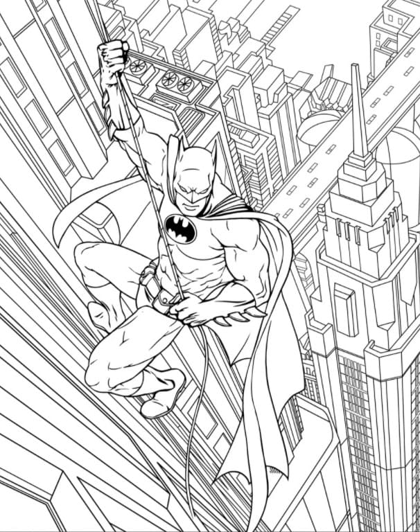 Batman coloring pages
