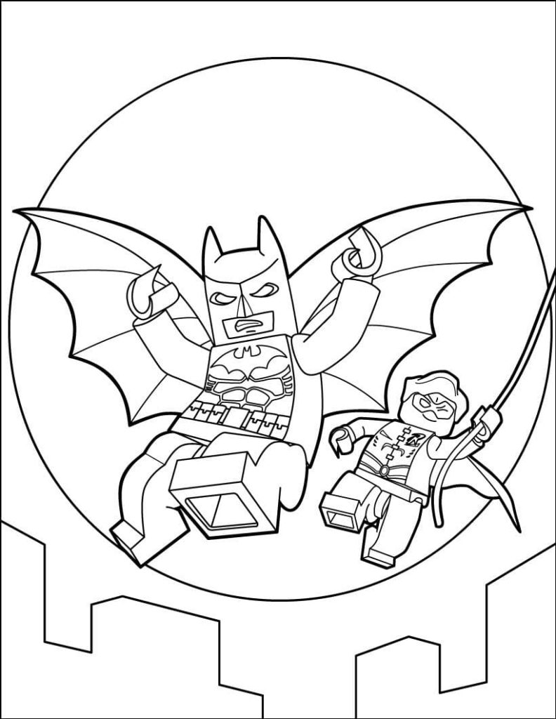 Dibujos de Batman para colorear