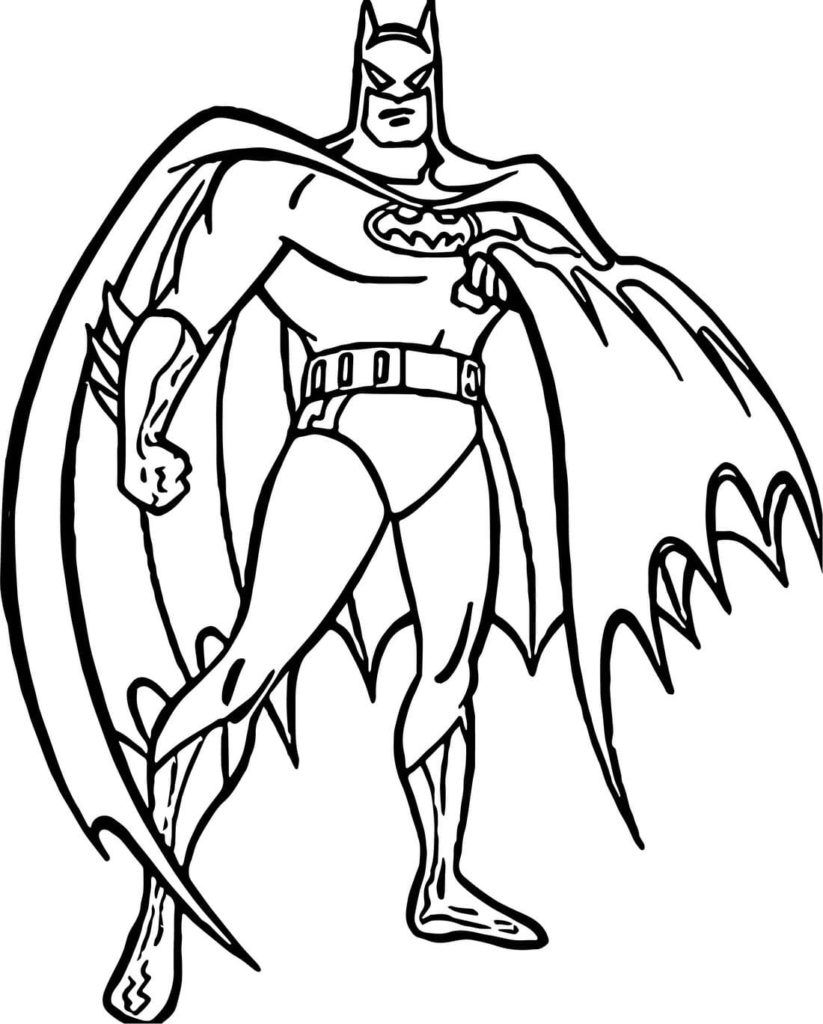 Dibujos de Batman para colorear