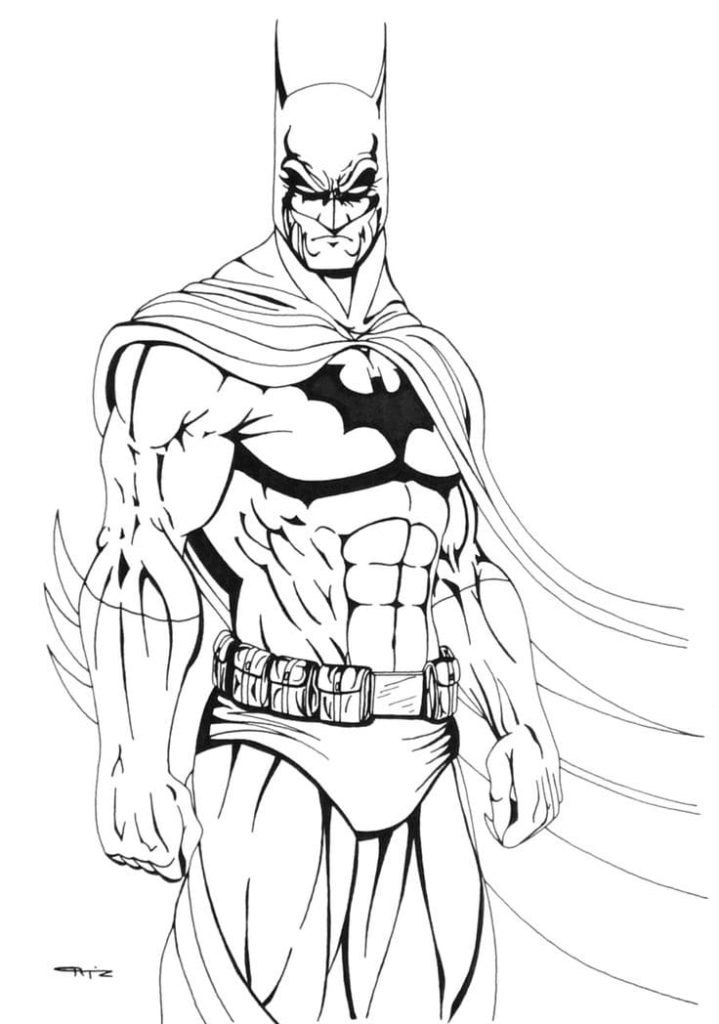 Dibujos de Batman para colorear | WONDER DAY — Dibujos para colorear para  niños y adultos